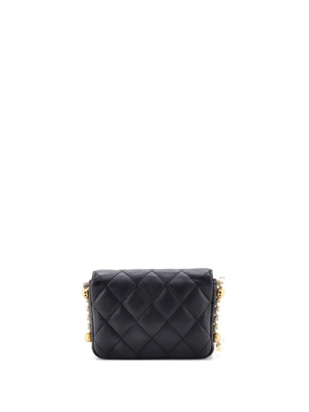 Chanel About Pearls Flap Card Holder #286118C19B